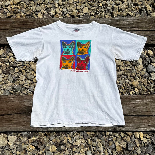 80s Andy Warhol's Cat Tee